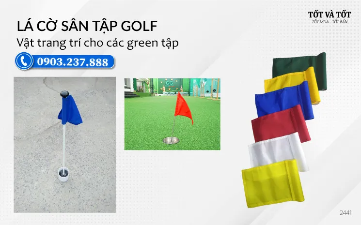 Lá cờ sân tập Golf